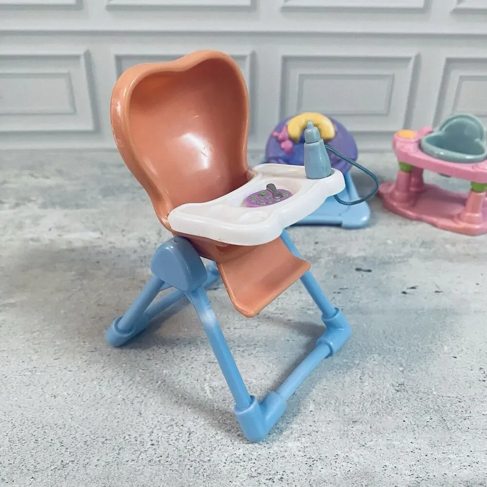Vintage Fisher Price Loving Family  Baby Exersaucer High Chair Carrier 2003